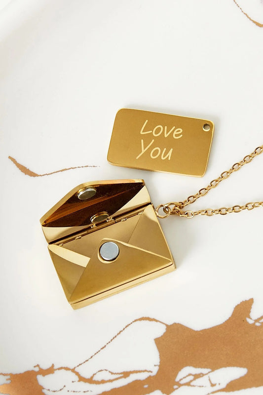 Love You Pendant Necklace